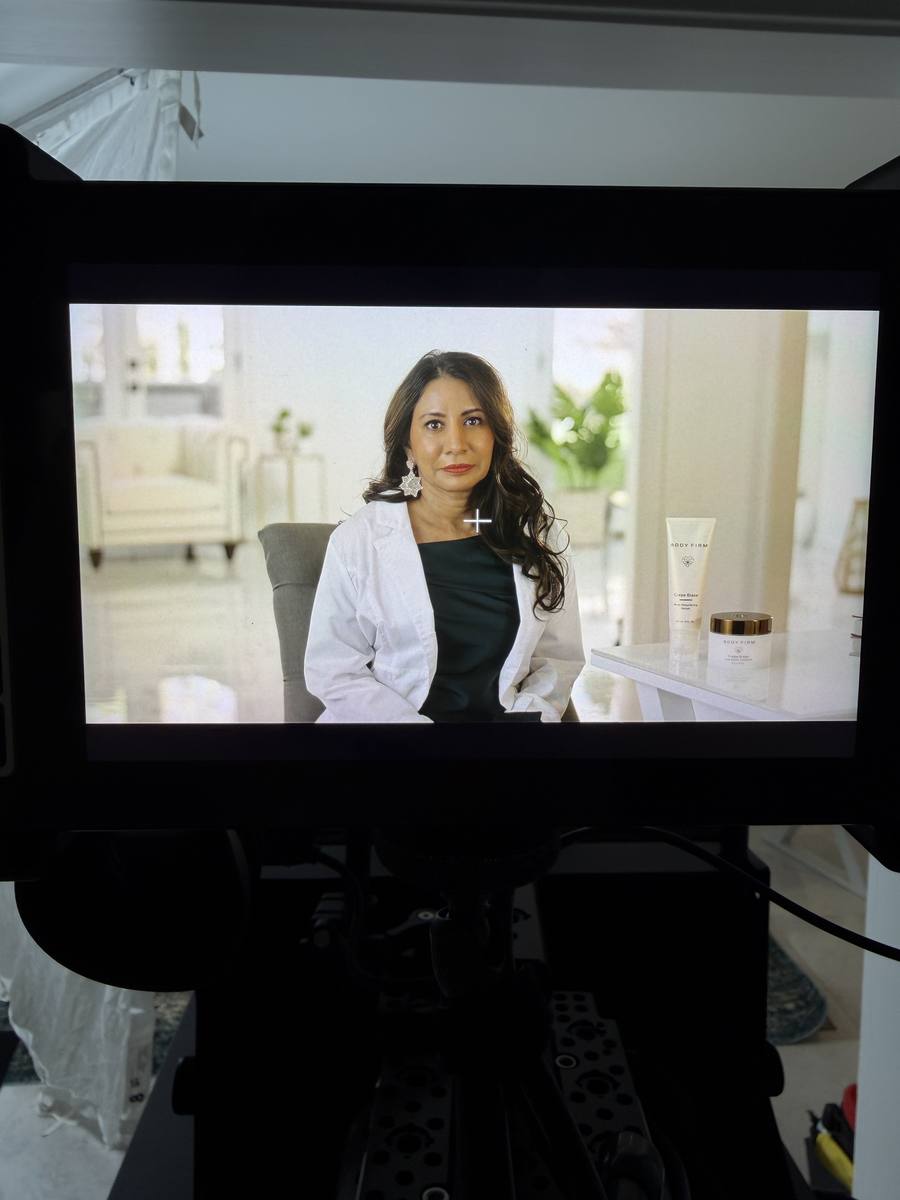 Beauty brand commercial production
